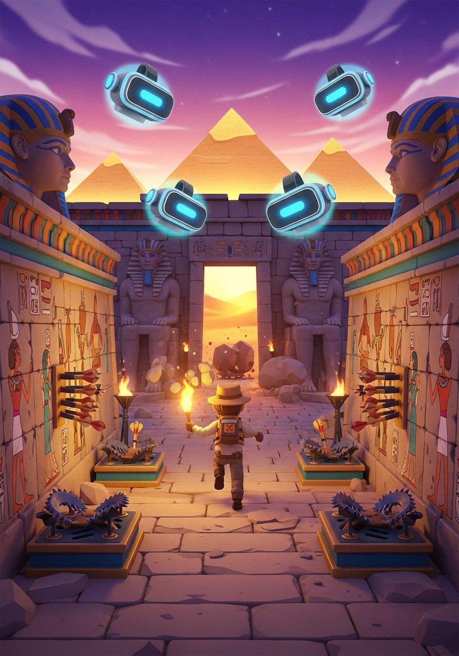 Pharaonic Curse Adventure game cover